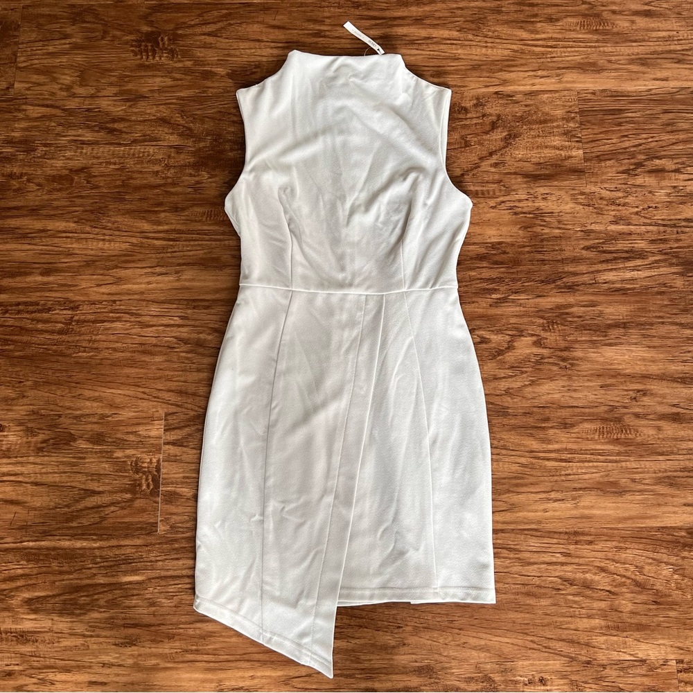 Asos Grey High Neck Dress NWT